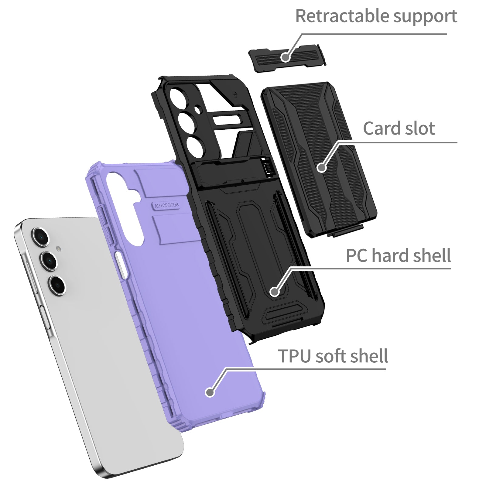 Samsung Galaxy A16 Kickstand Card Case