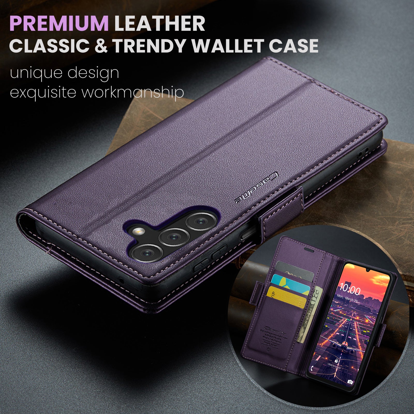 Samsung Galaxy A16 Retro PU Leather Wallet Case