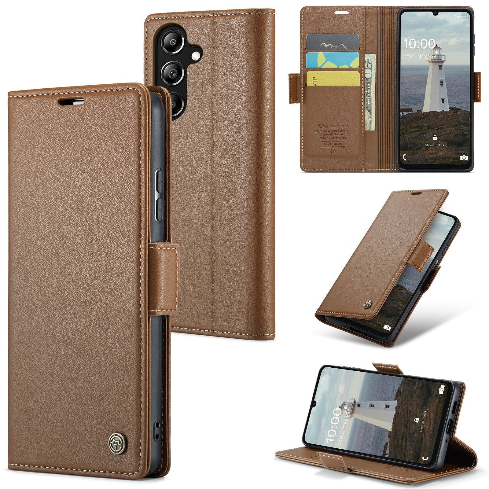 Samsung Galaxy A16 Retro PU Leather Wallet Case