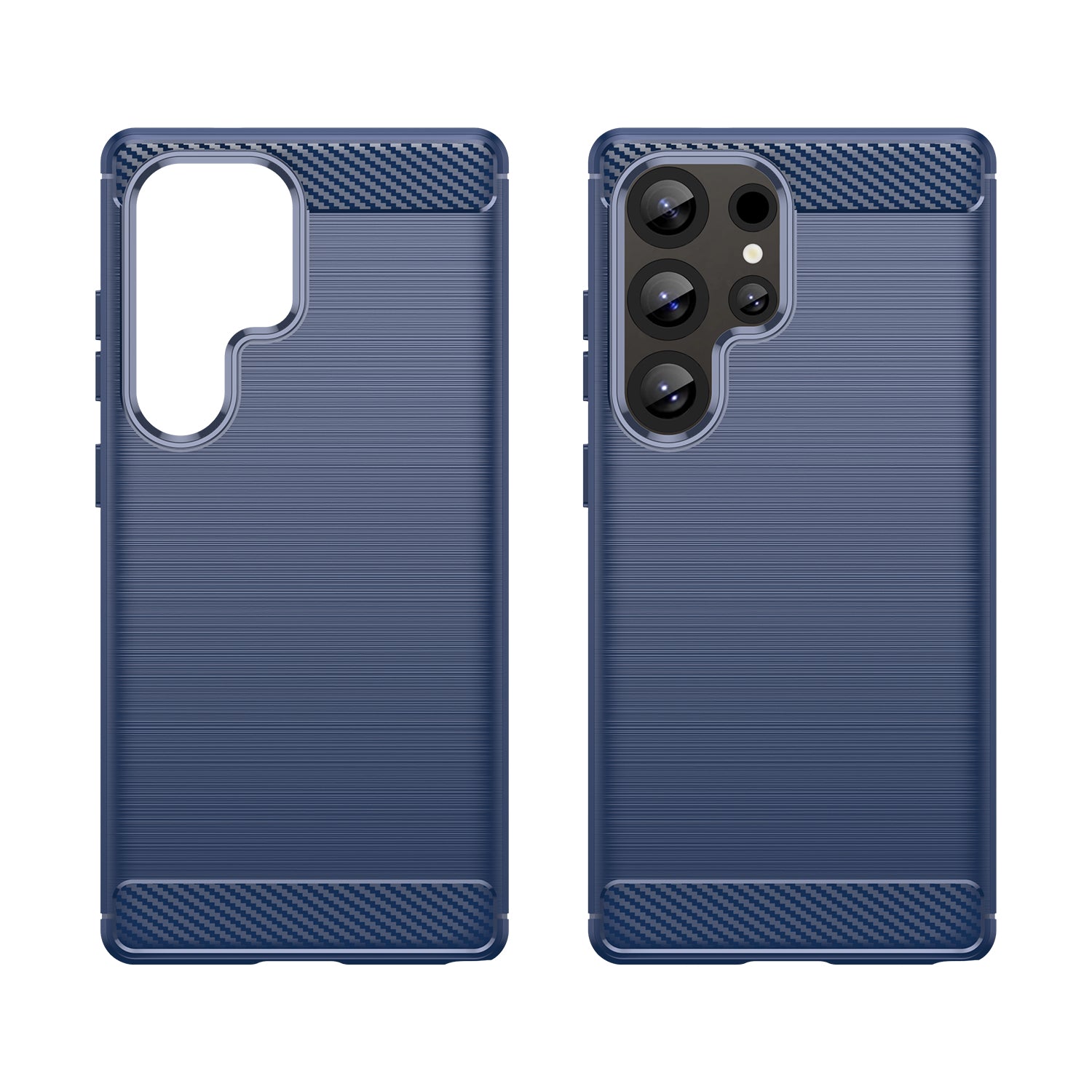 Samsung Galaxy S25 Ultra Carbon Fibre Brushed Case (Navy)