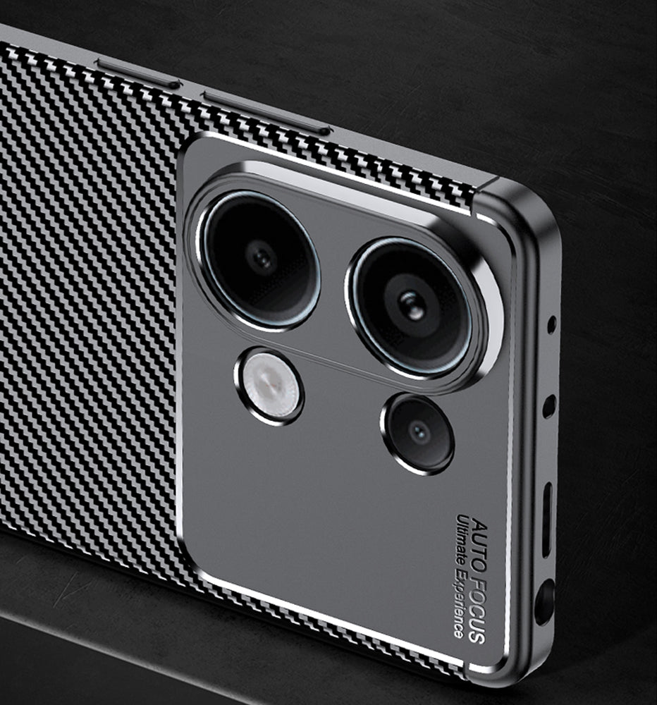 Xiaomi Poco M6 Pro 4G Case Carbon Fibre