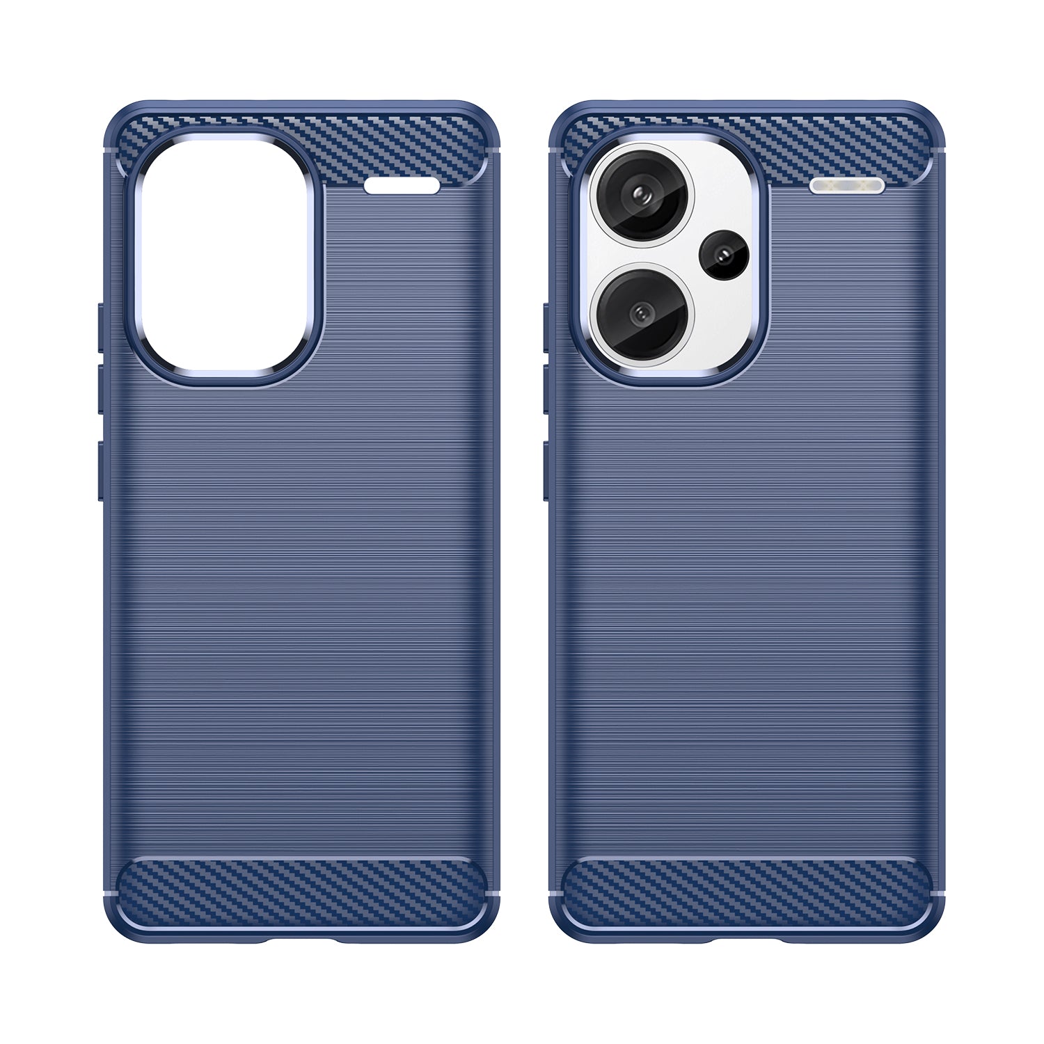 Xiaomi Redmi Note 13 Pro Plus 5G Carbon Fibre Brushed Case (Navy)