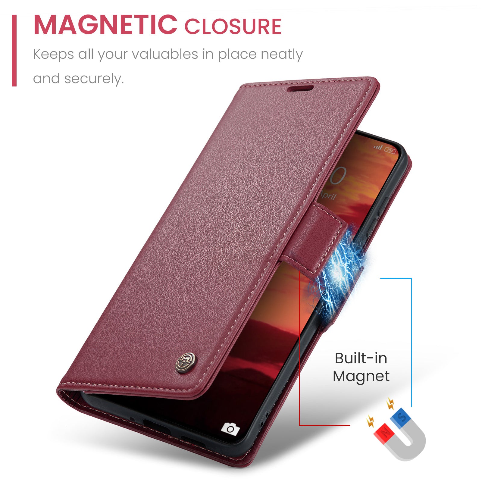 Xiaomi 14T Retro PU Leather Wallet Case