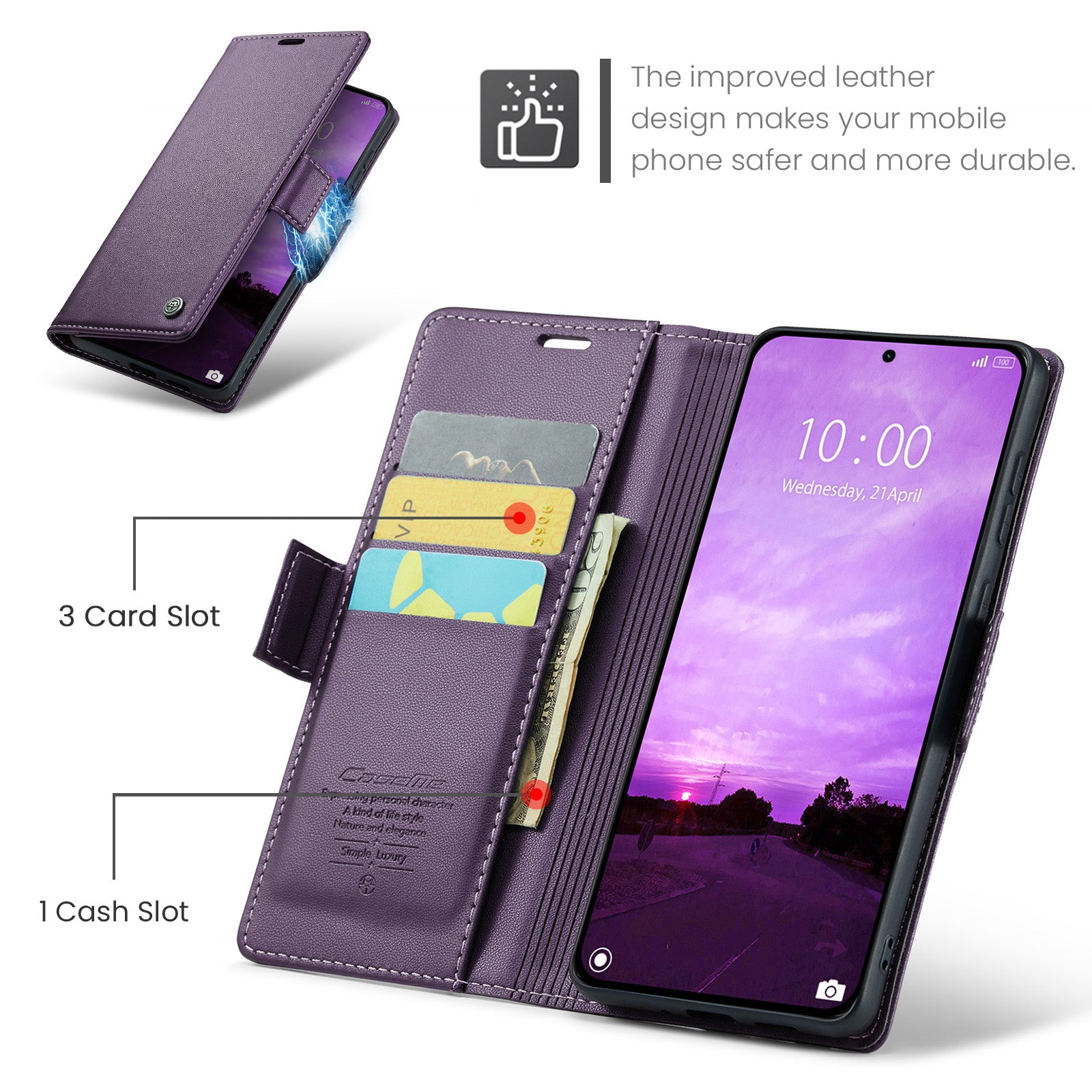 Xiaomi 14T Retro PU Leather Wallet Case