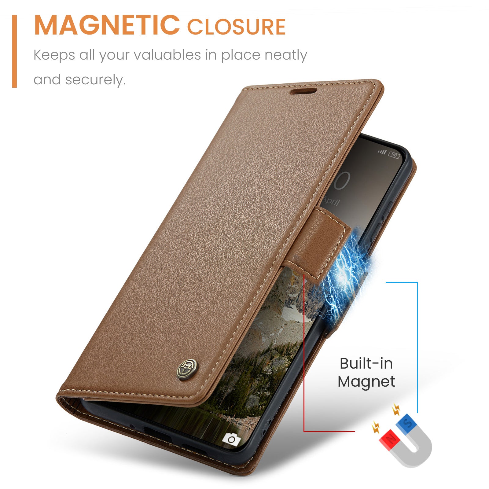 Xiaomi 14T Retro PU Leather Wallet Case