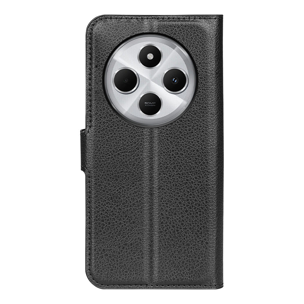 Xiaomi Redmi 14C 4G PU Wallet Case (Black)