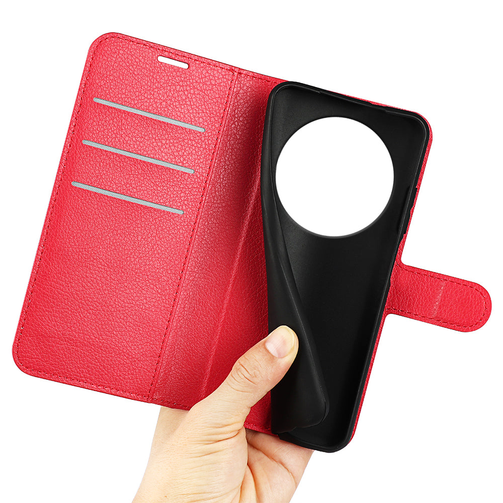 Xiaomi Redmi 14C 4G PU Wallet Case (Red)