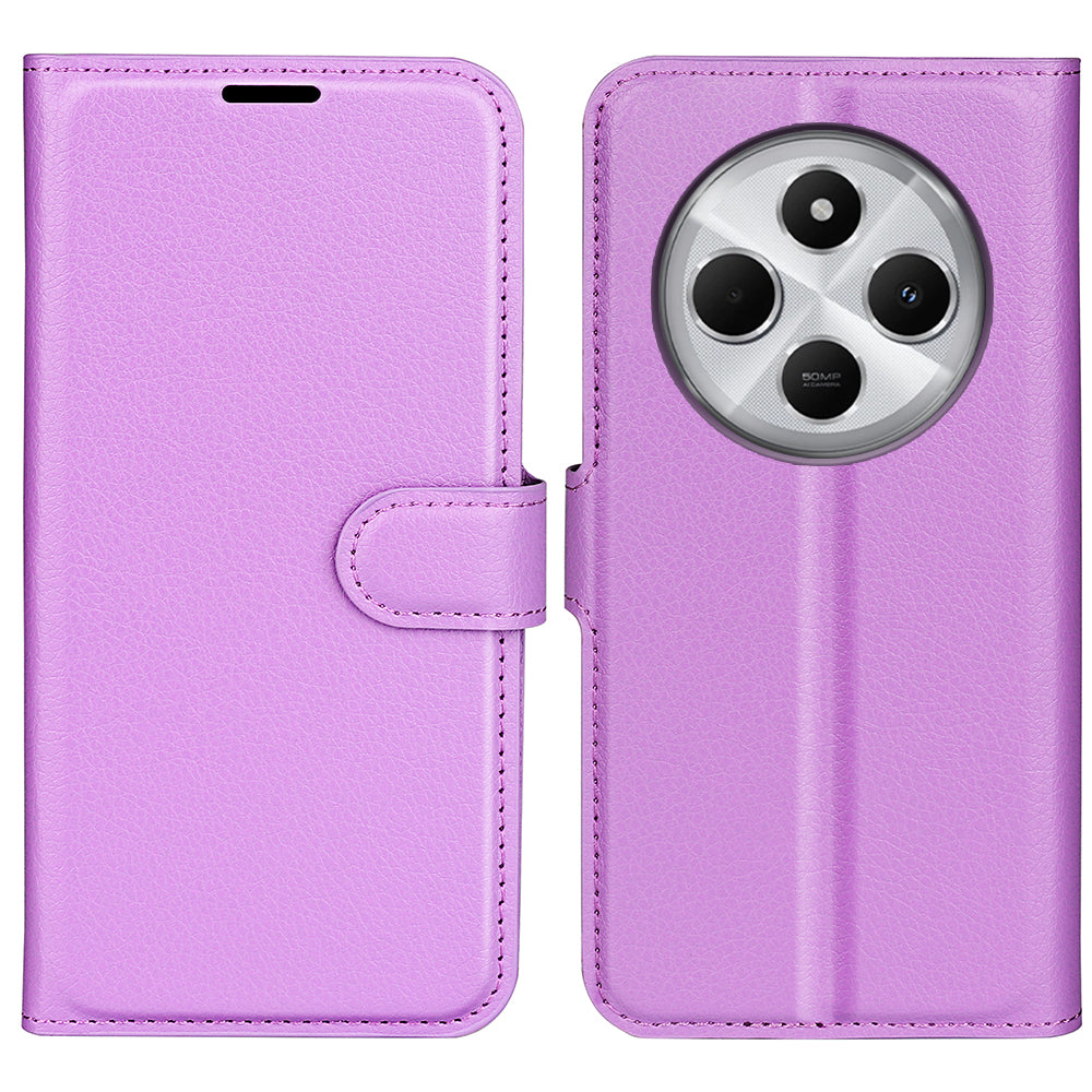 Xiaomi Redmi 14C 4G PU Wallet Case (Purple)