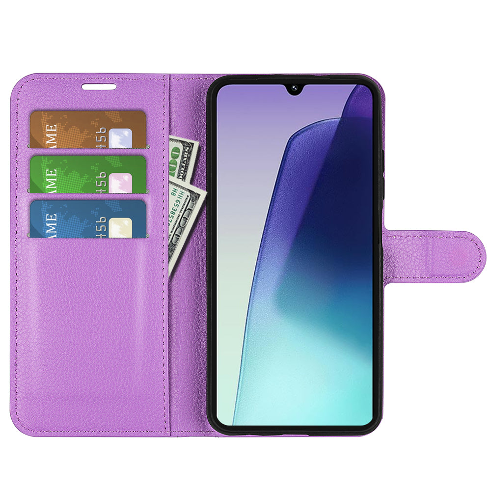 Xiaomi Redmi 14C 4G PU Wallet Case (Purple)