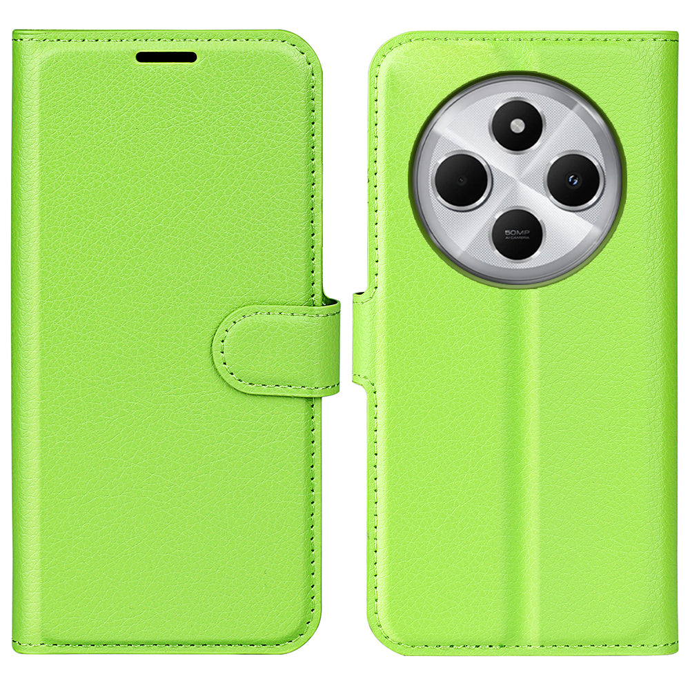 Xiaomi Redmi 14C 4G PU Wallet Case (Green)