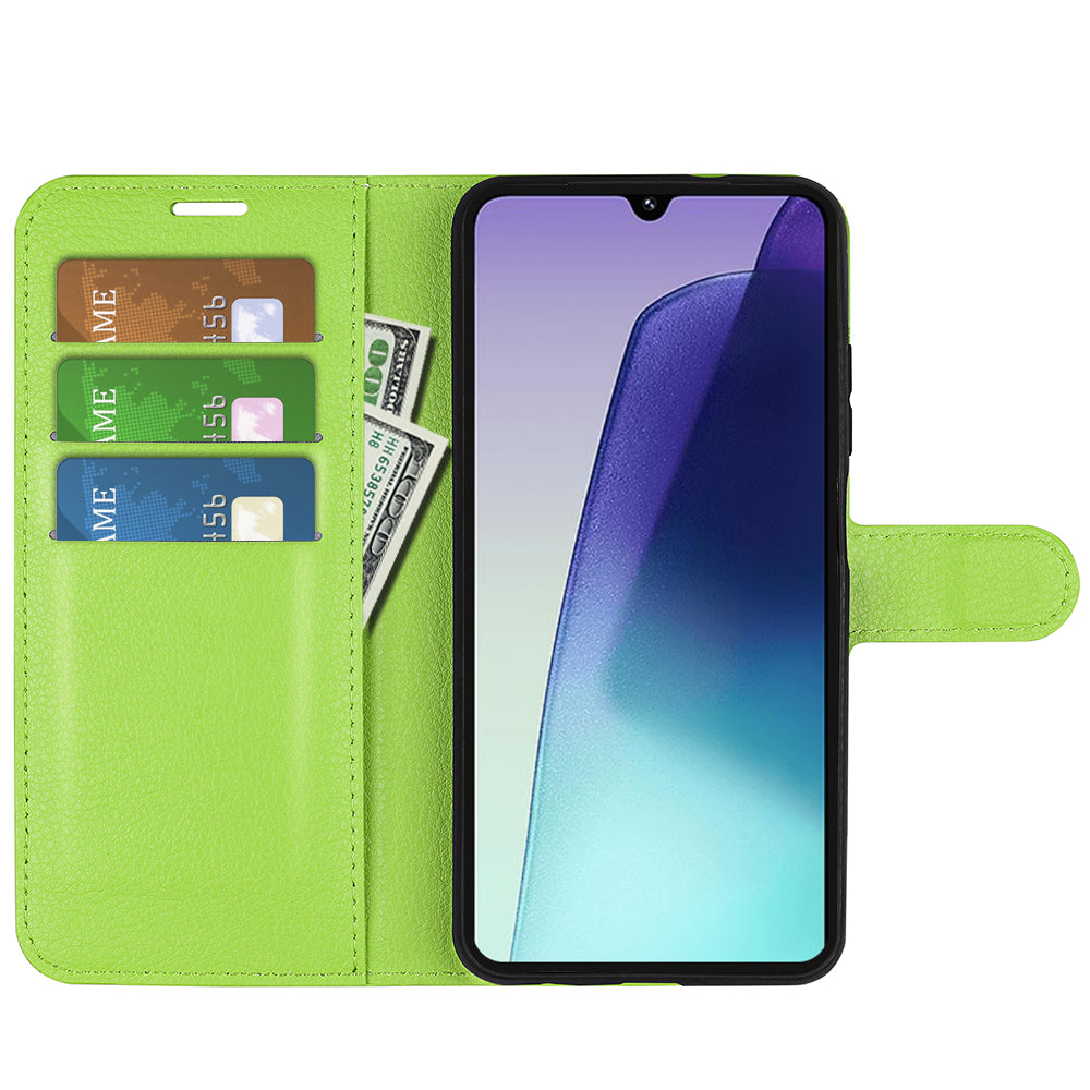 Xiaomi Redmi 14C 4G PU Wallet Case (Green)