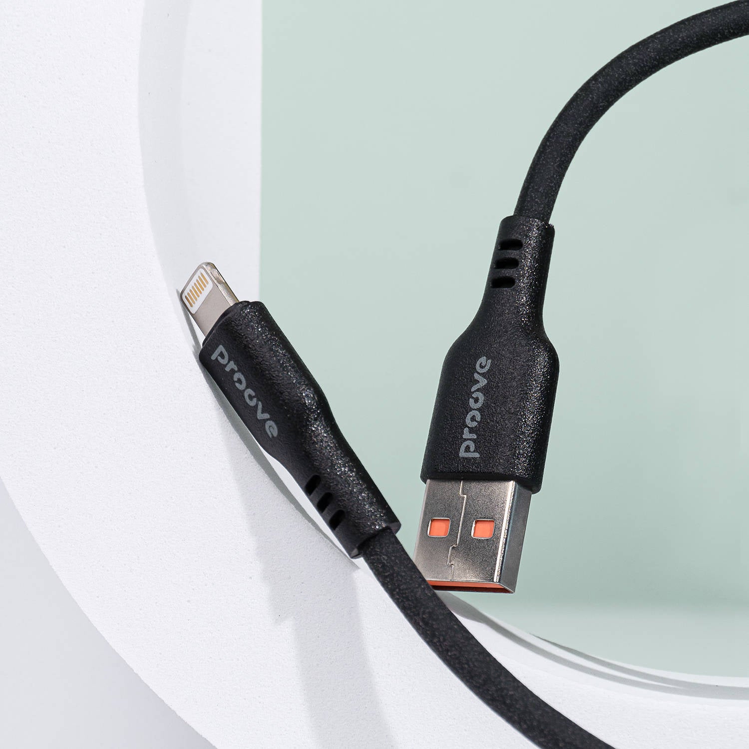 Proove Rebirth USB-A to Lightning Cable 1m (Black)