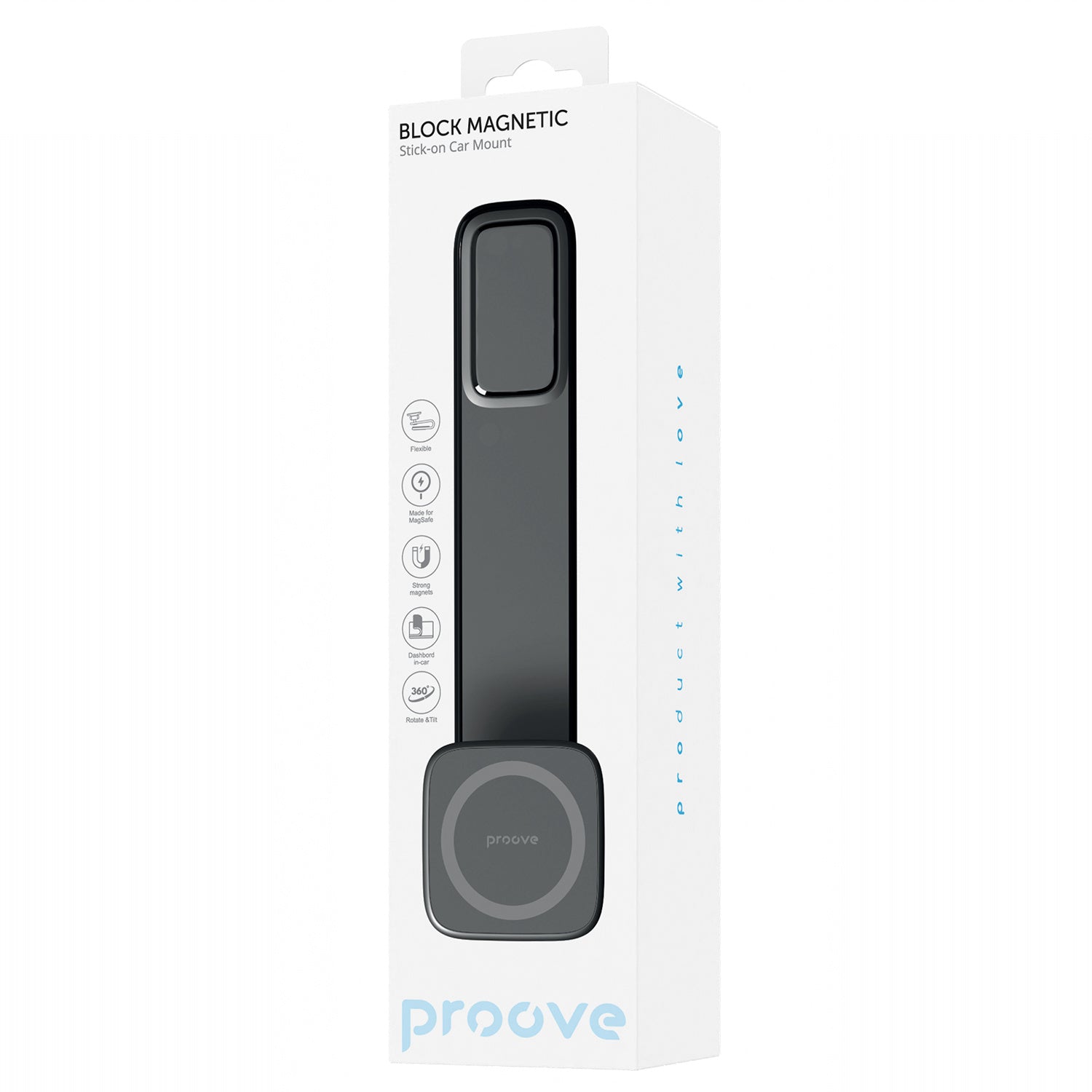 Proove Block Magsafe Stick-on Car Holder