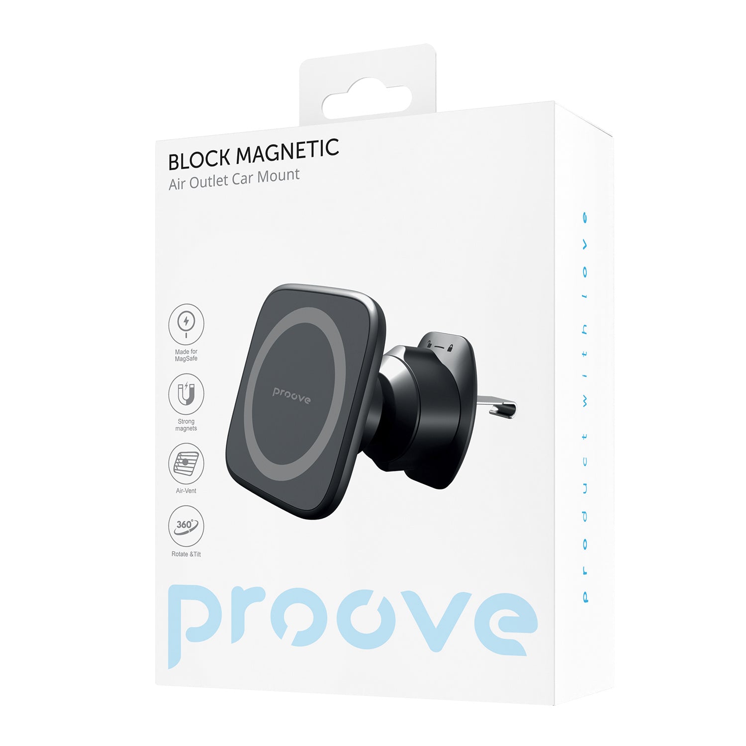 Proove Block Magsafe Air Vent Car Holder