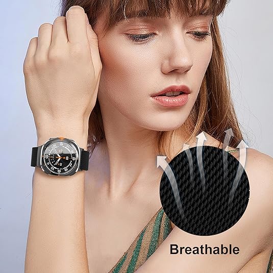 Samsung Galaxy Watch Ultra Milanese Loop Strap (Black)