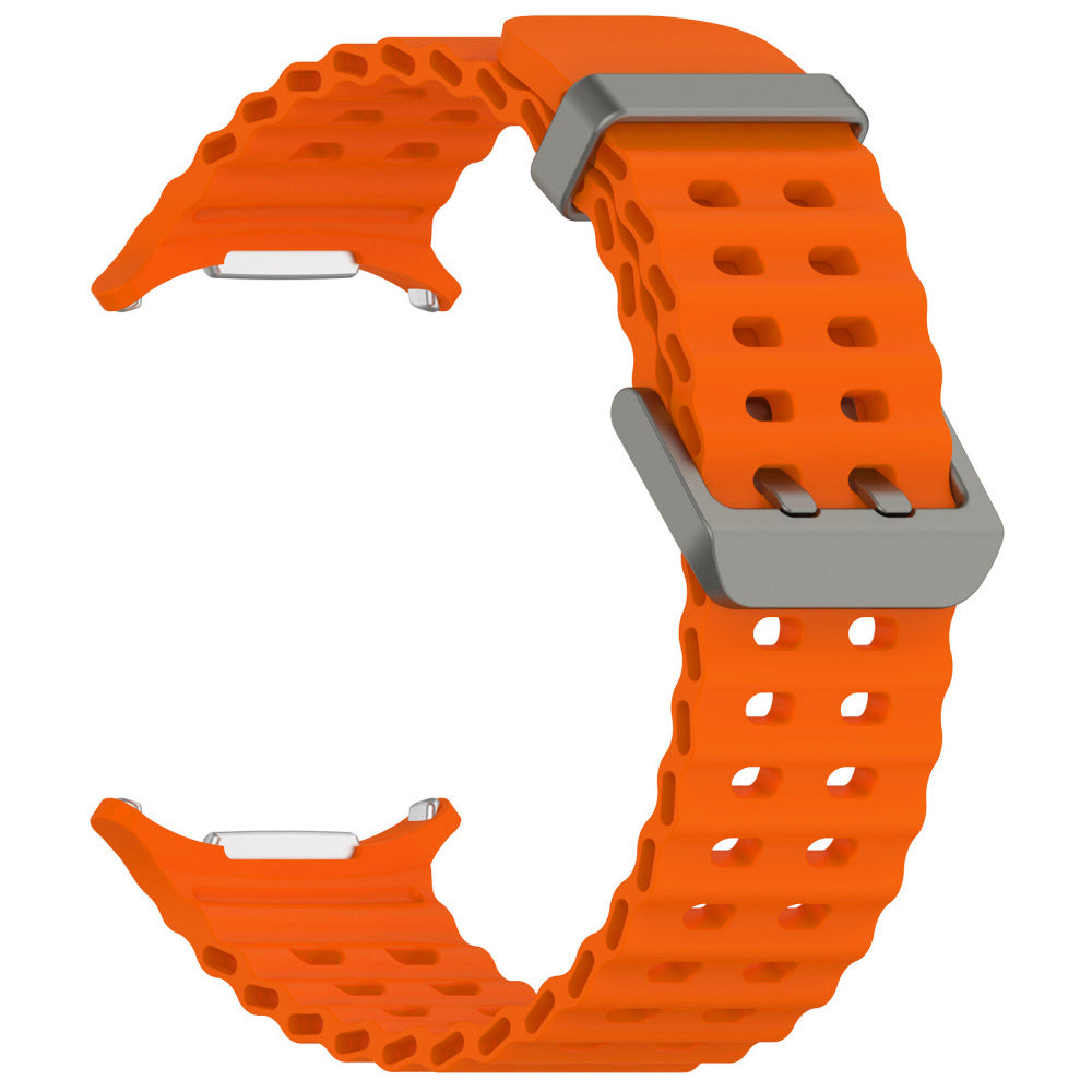 Samsung Galaxy Watch Ultra Silicone Strap (Orange)