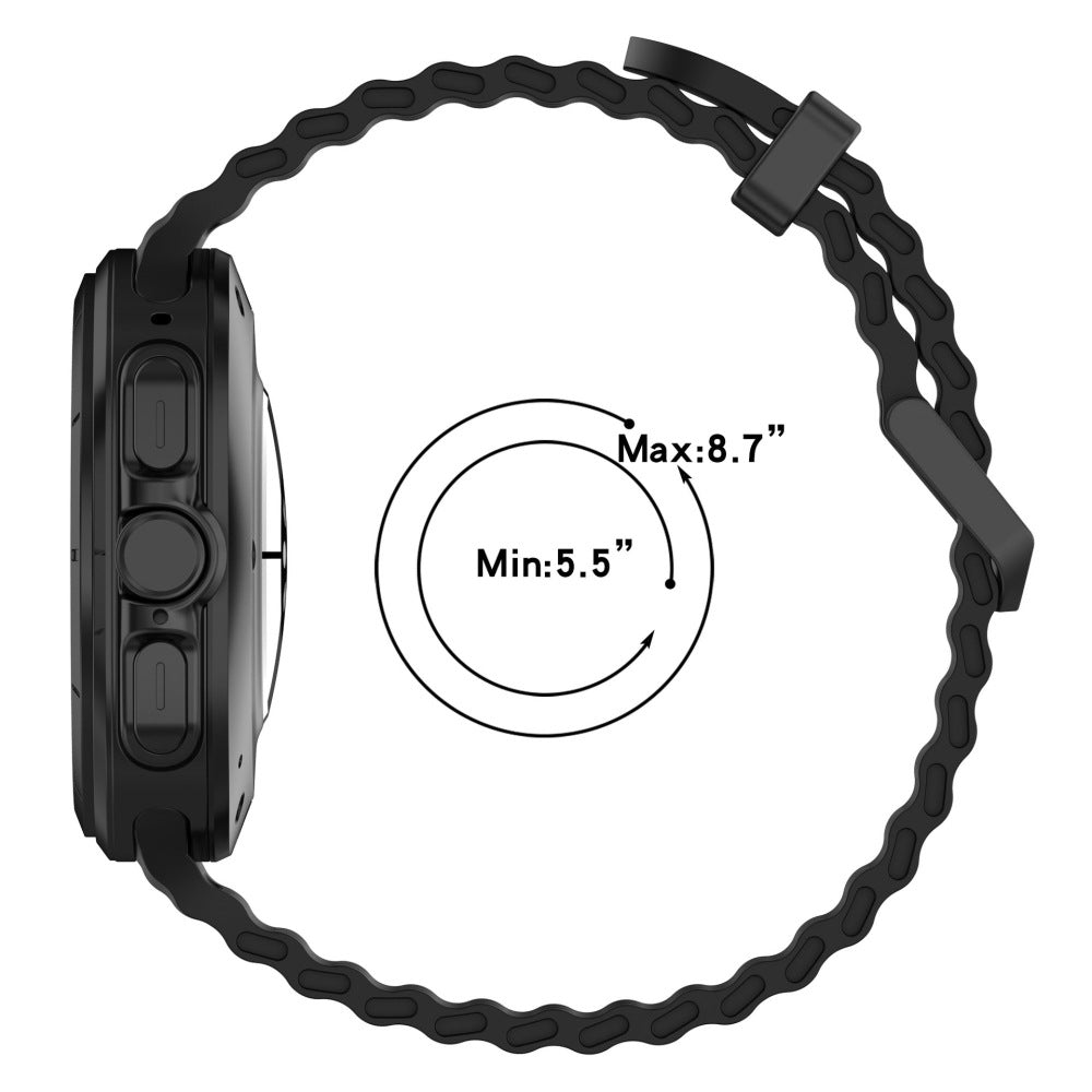 Samsung Galaxy Watch Ultra Silicone Strap (Black)