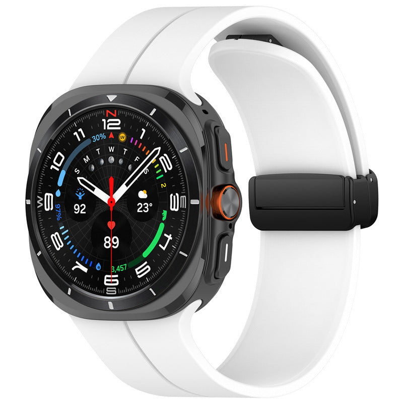 Samsung Galaxy Watch Ultra Magnetic Sport Strap (White)