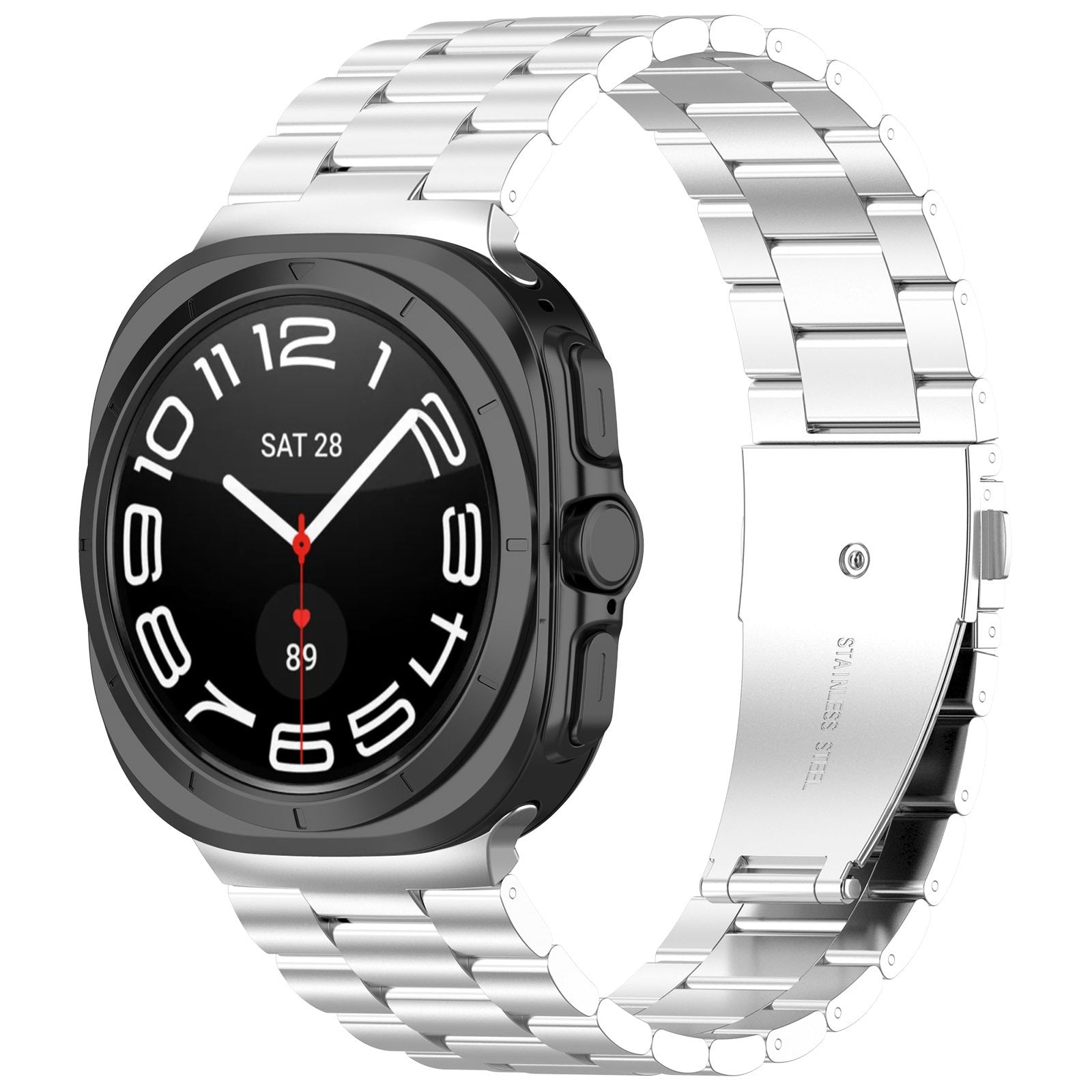 Samsung Galaxy Watch Ultra Stainless Steel Strap (Silver)