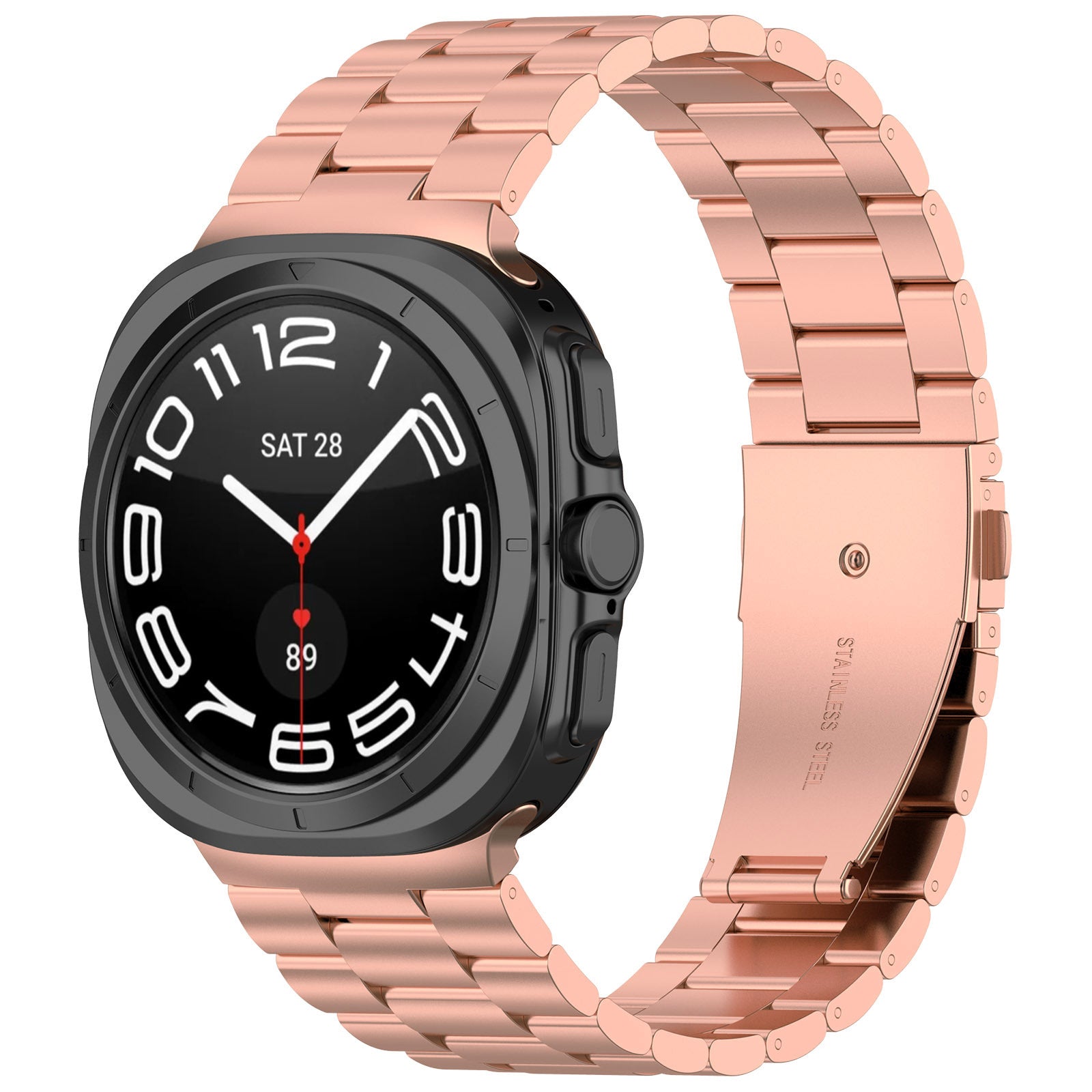 Samsung Galaxy Watch Ultra Stainless Steel Strap (RoseGold)