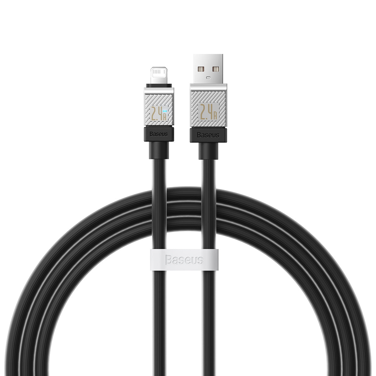 Baseus CoolPlay Series Fast Charging USB-A to iPhone Cable 2.4A 1m Black