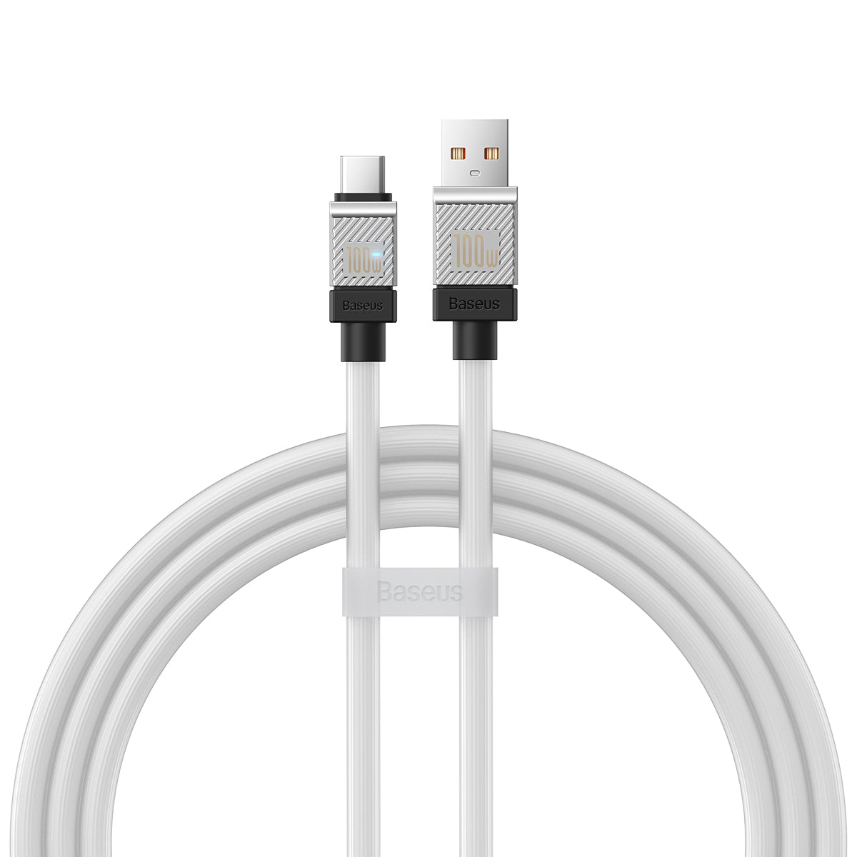 Baseus CoolPlay Series Fast Charging USB Type-A to Type-C Cable 100W 1m White