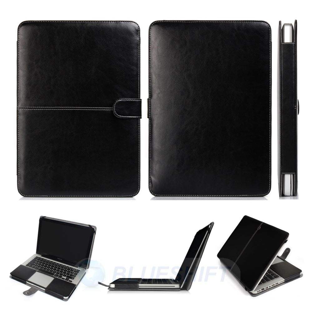 MacBook Pro 13" (2008-2012) A1278 PU Leather Case (Black)