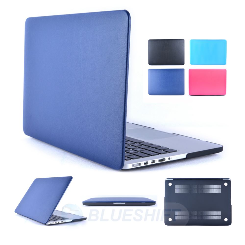 MacBook Pro 13" Retina (2013-2015) A1502 Leatherette Hard Case (Navy)