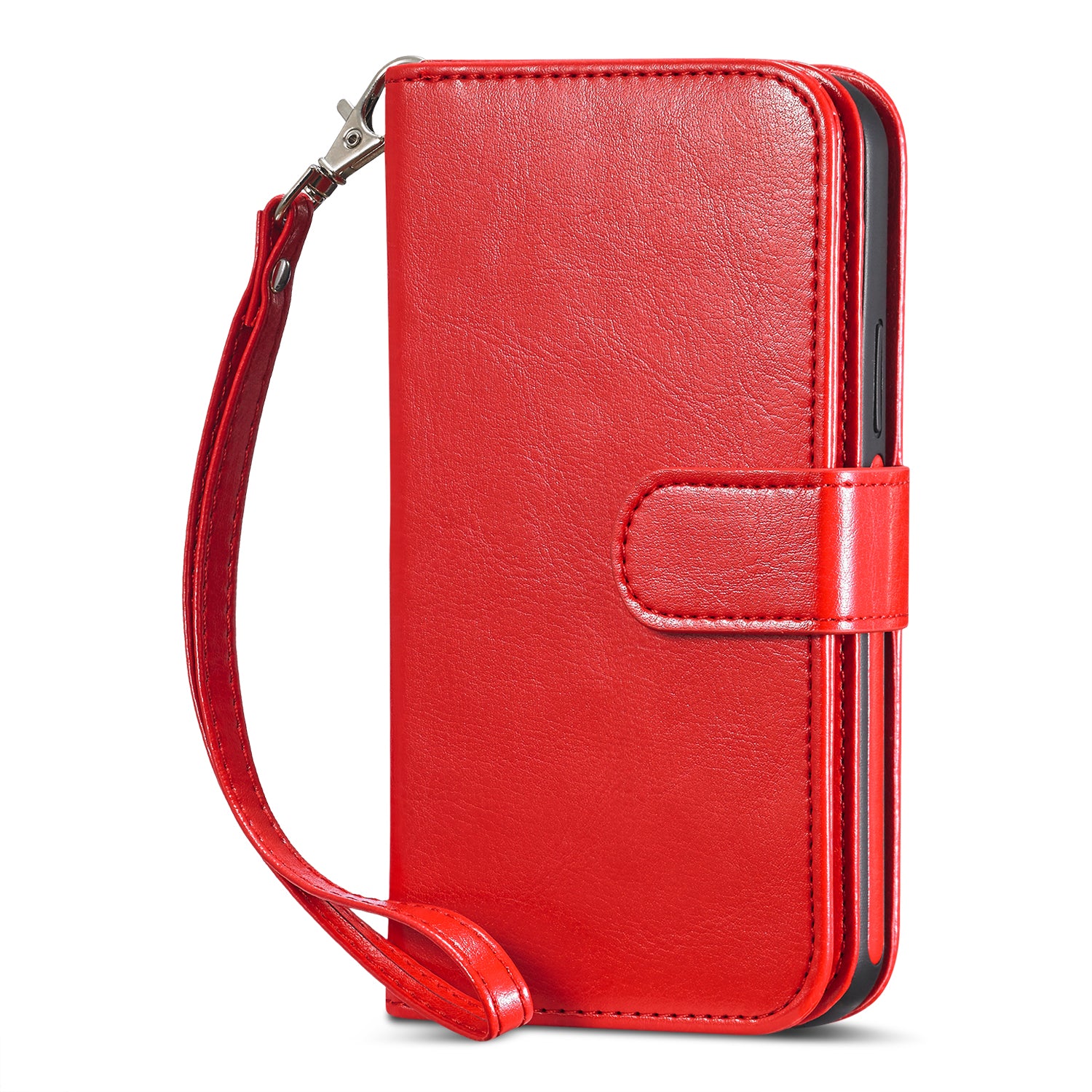 iPhone 13 Pro Max Case Double Wallet (Red)