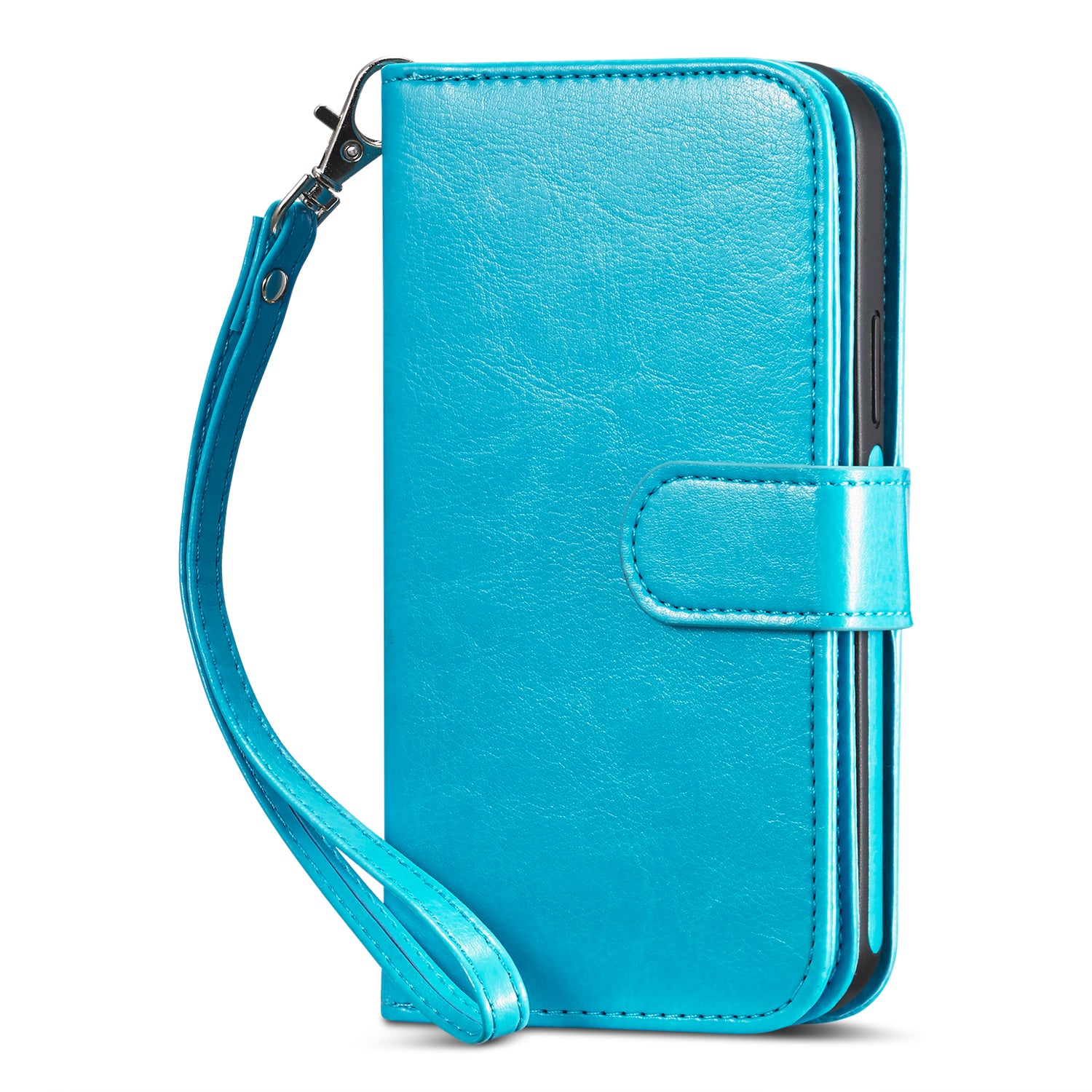 iPhone 13 Pro Max Case Double Wallet (Blue)