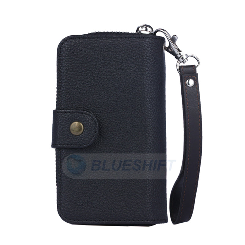 iPhone 5/5S/SE(1st Gen) Case Zipper Wallet (Black)