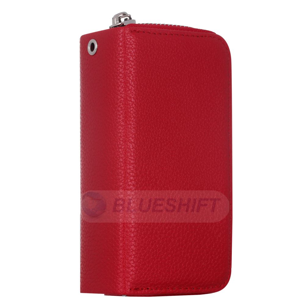 iPhone 5/5S/SE(1st Gen) Case Zipper Wallet (Red)