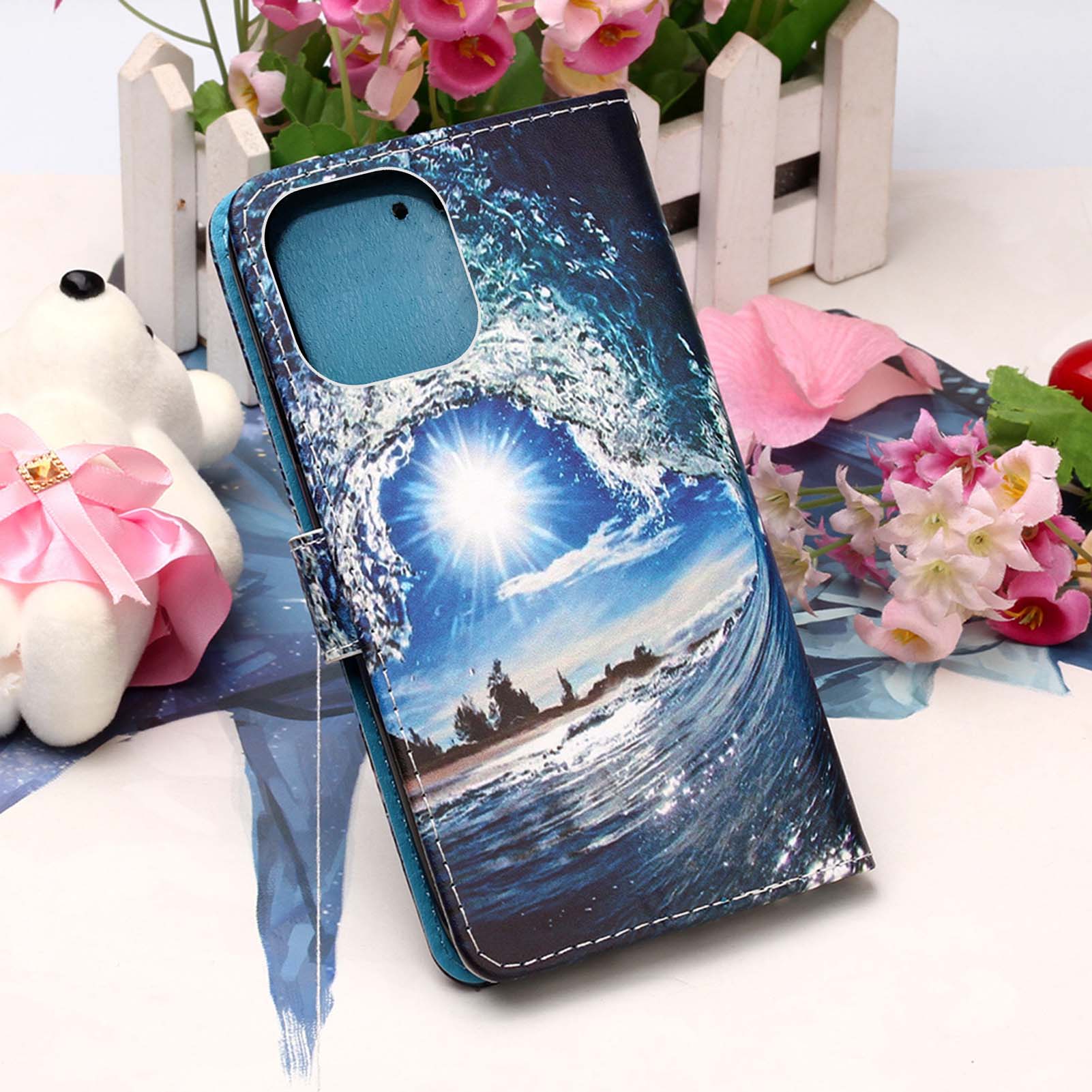 iPhone 13 Case Designer PU (SeaWave)