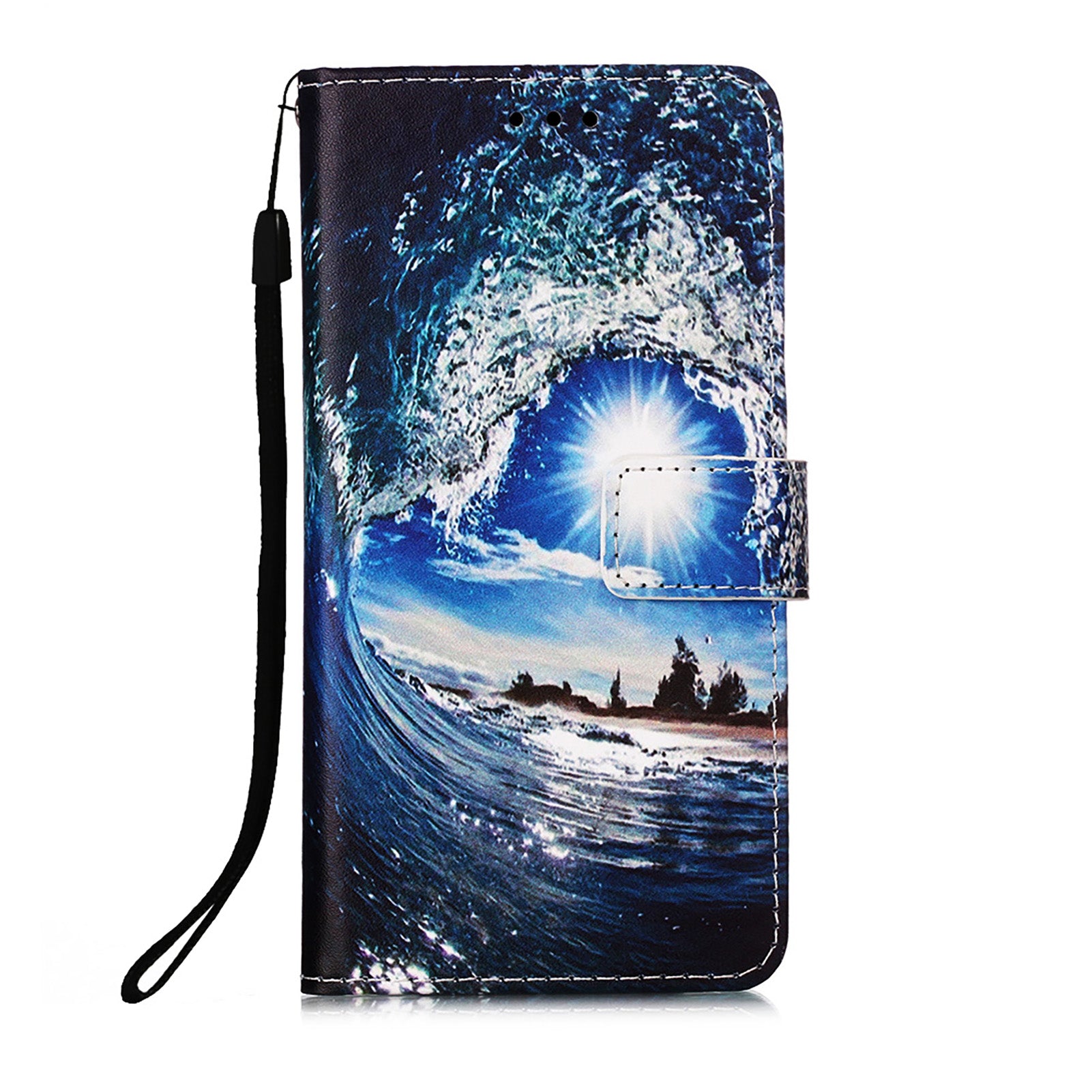 Samsung Xcover 5 Case Designer PU (SeaWave)