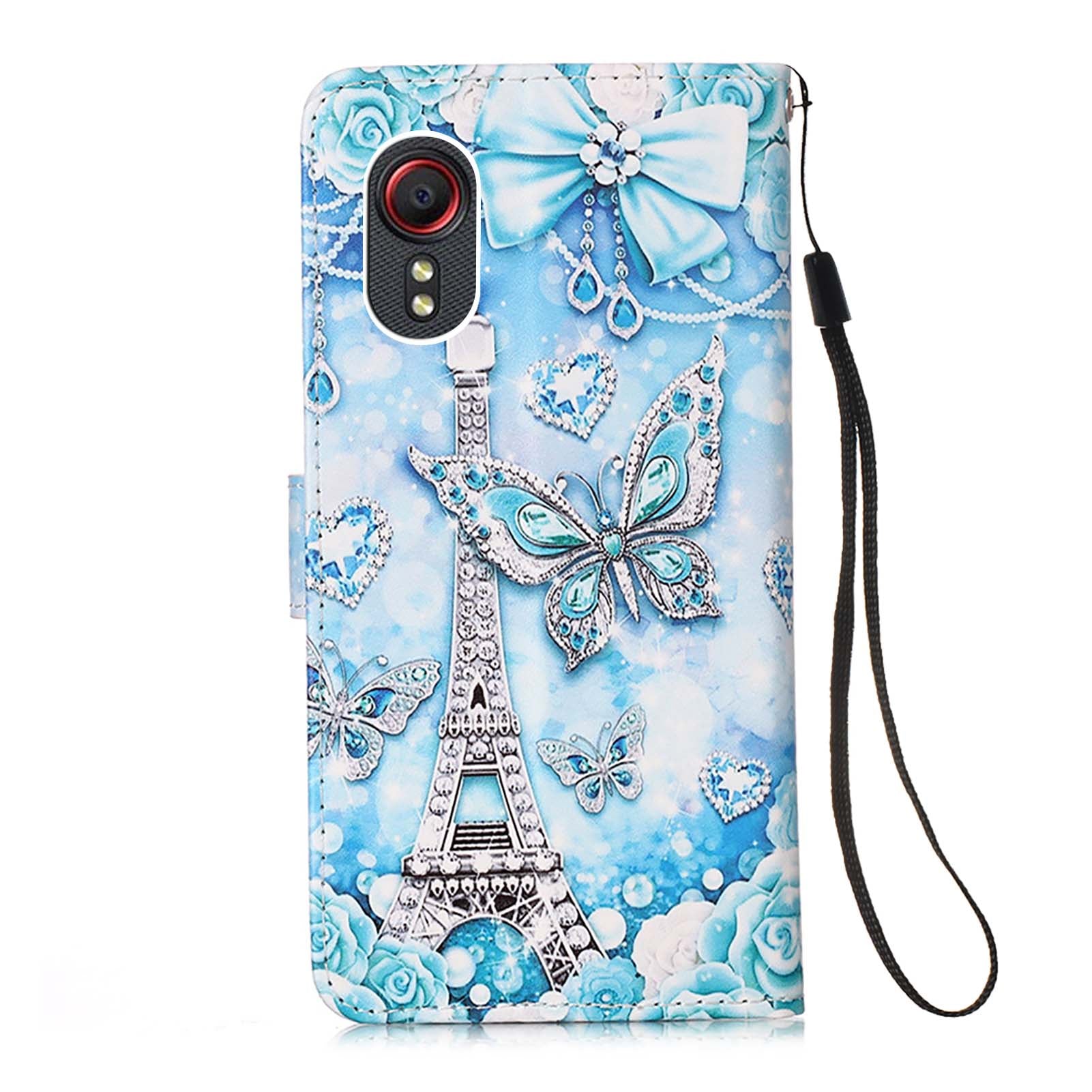 Samsung Xcover 5 Case Designer PU (EiffelTower)