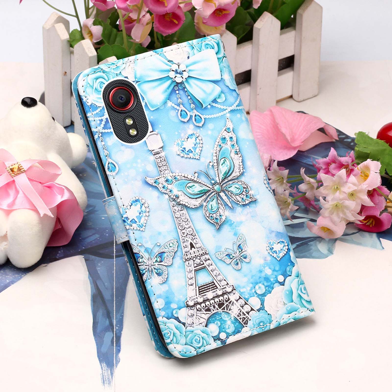 Samsung Xcover 5 Case Designer PU (EiffelTower)