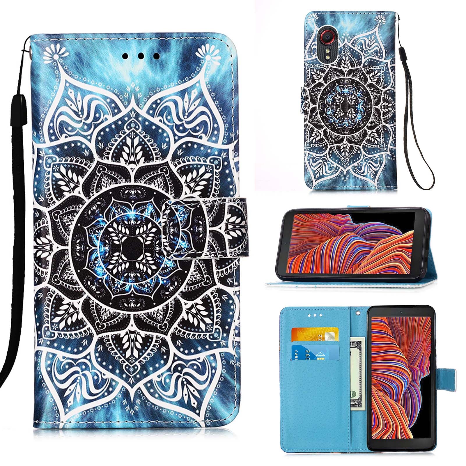 Samsung Xcover 5 Case Designer PU (Mandala)