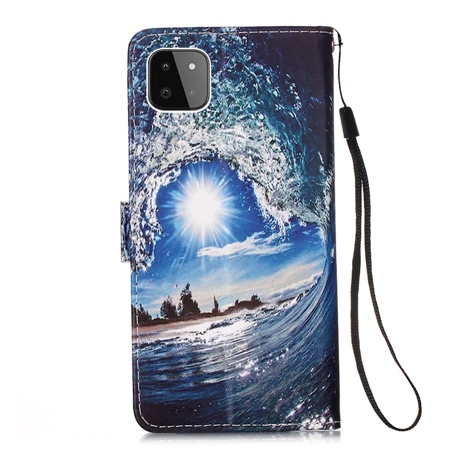 Samsung A22 5G Case Designer PU (SeaWave)