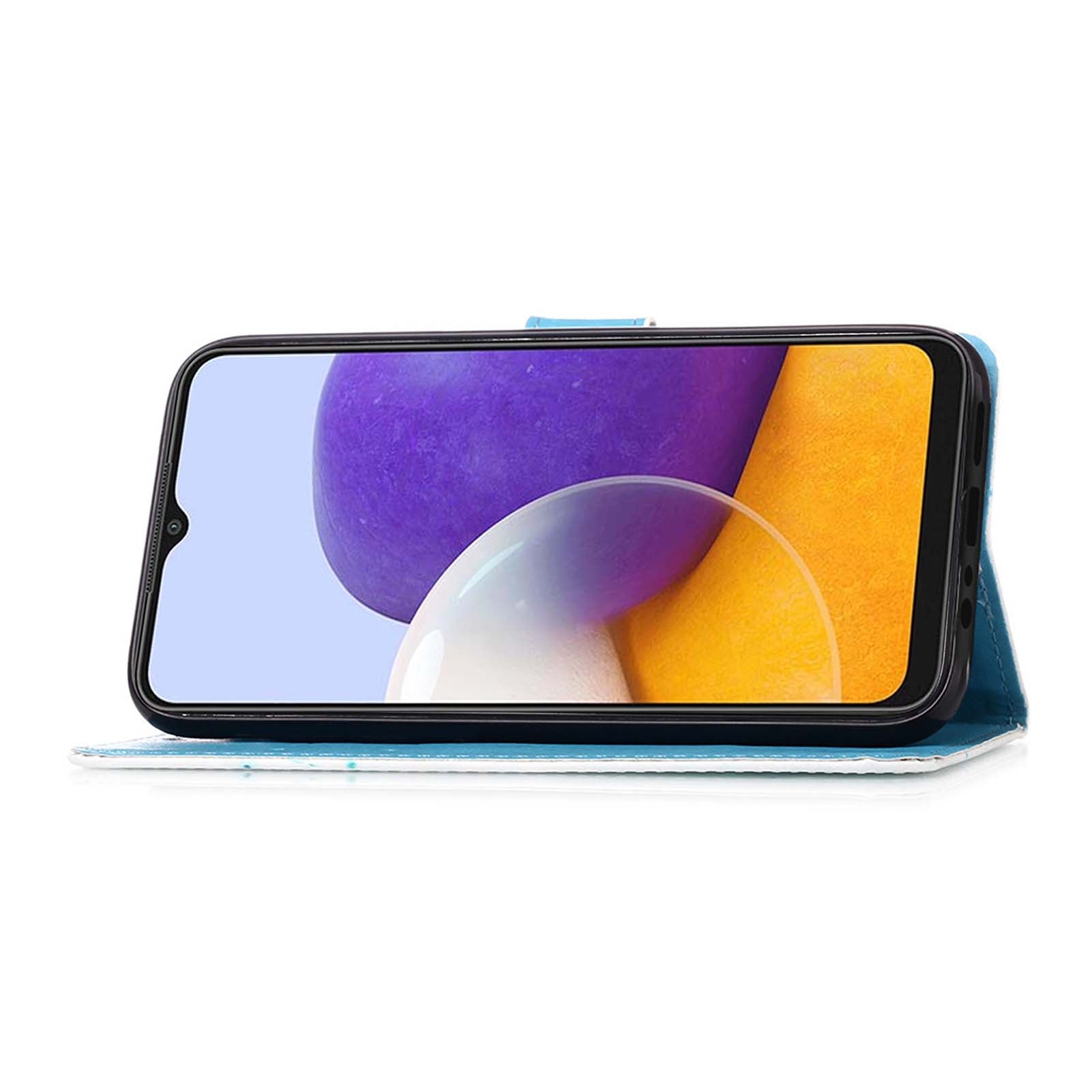 Samsung A22 5G Case Designer PU (SeaWave)