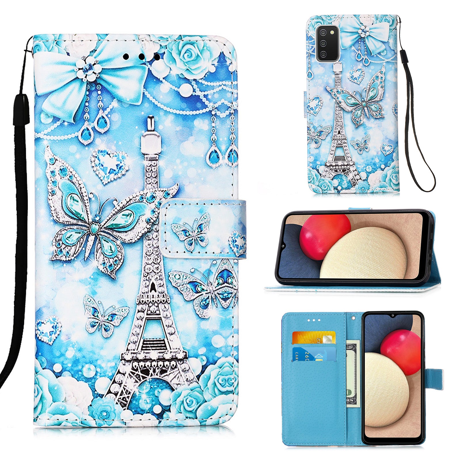 Samsung A03s Case Designer PU (EiffelTower)