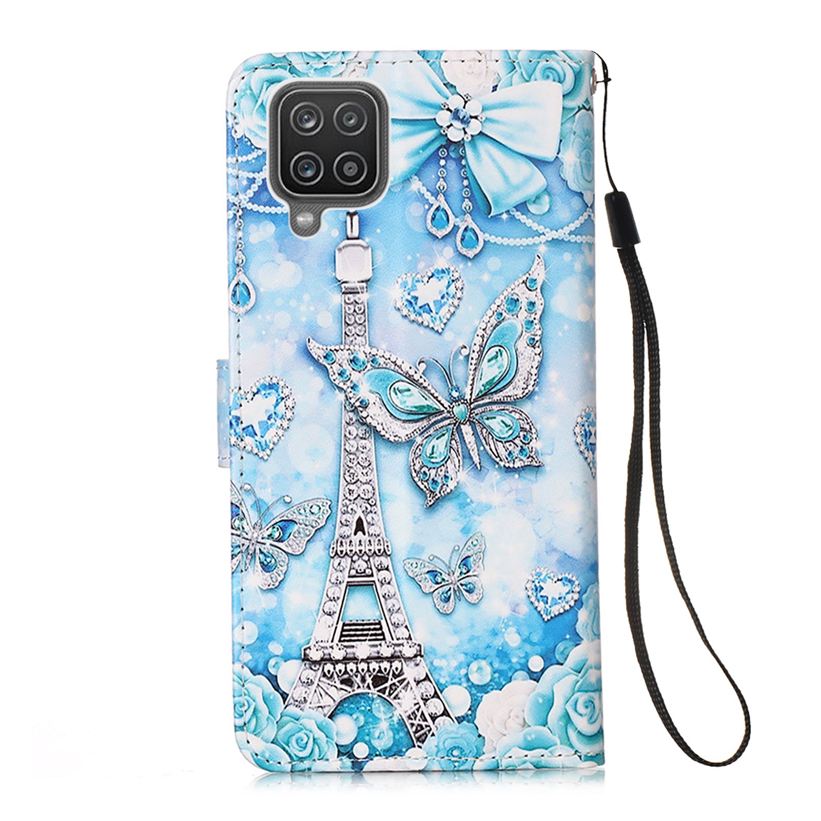 Samsung A12 Case Designer PU (EiffelTower)