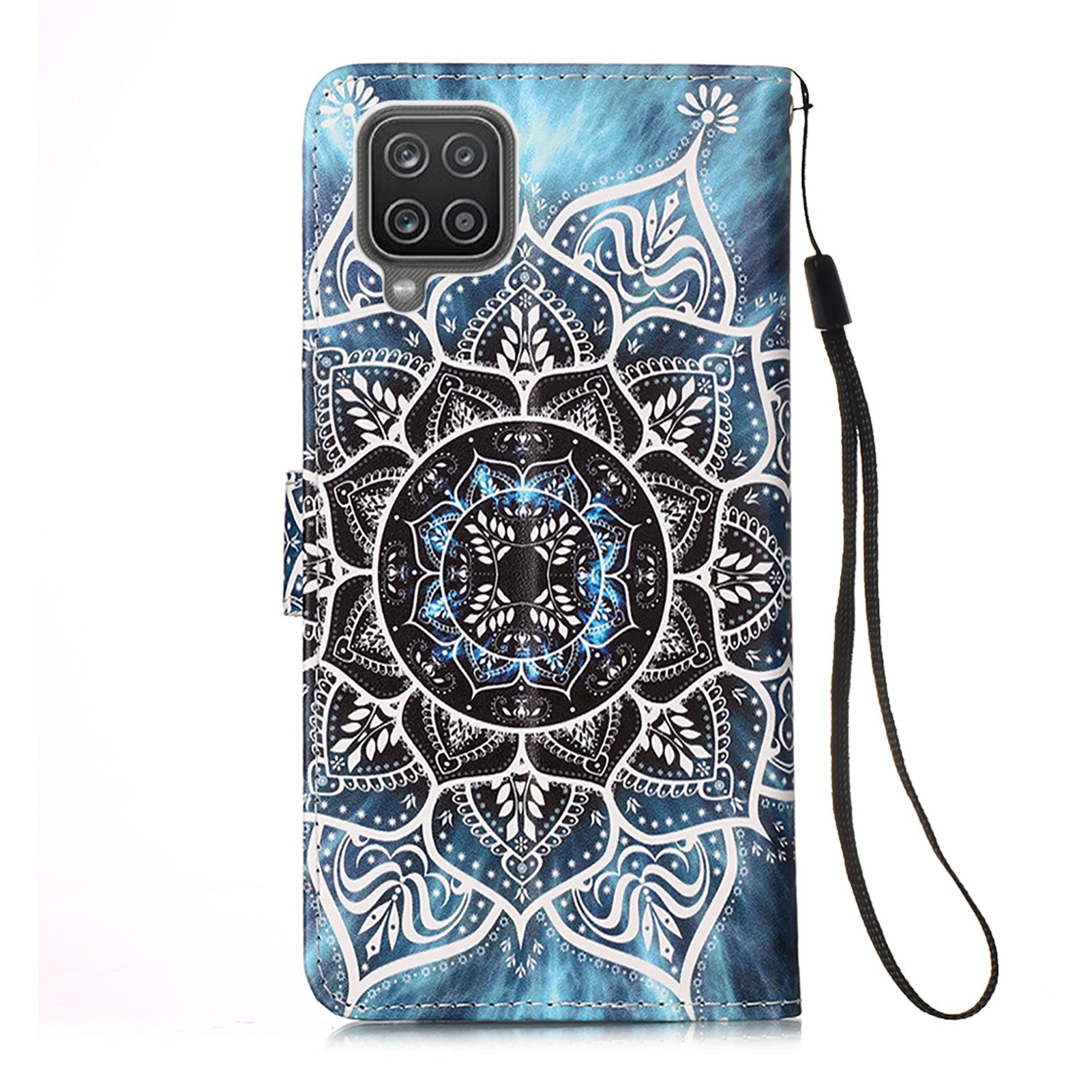 Samsung A12 Case Designer PU (Mandala)