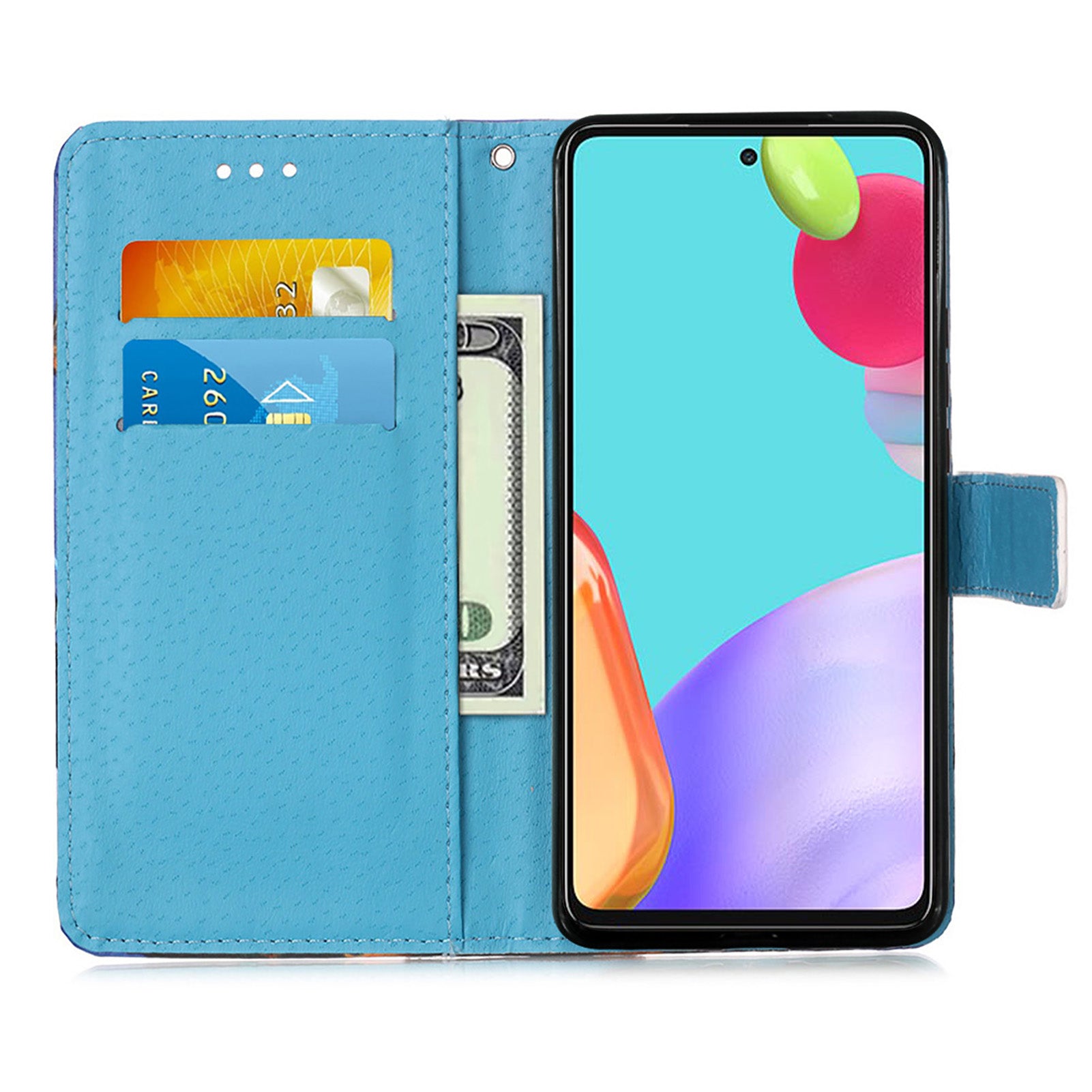 Samsung A52 Case Designer PU (SeaWave)