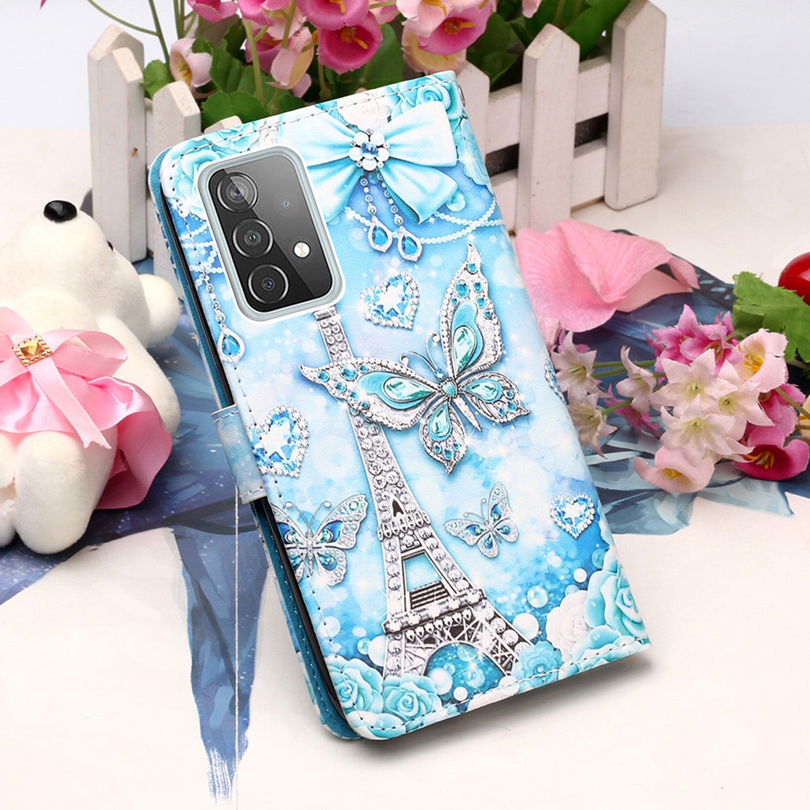 Samsung A52 Case Designer PU (EiffelTower)