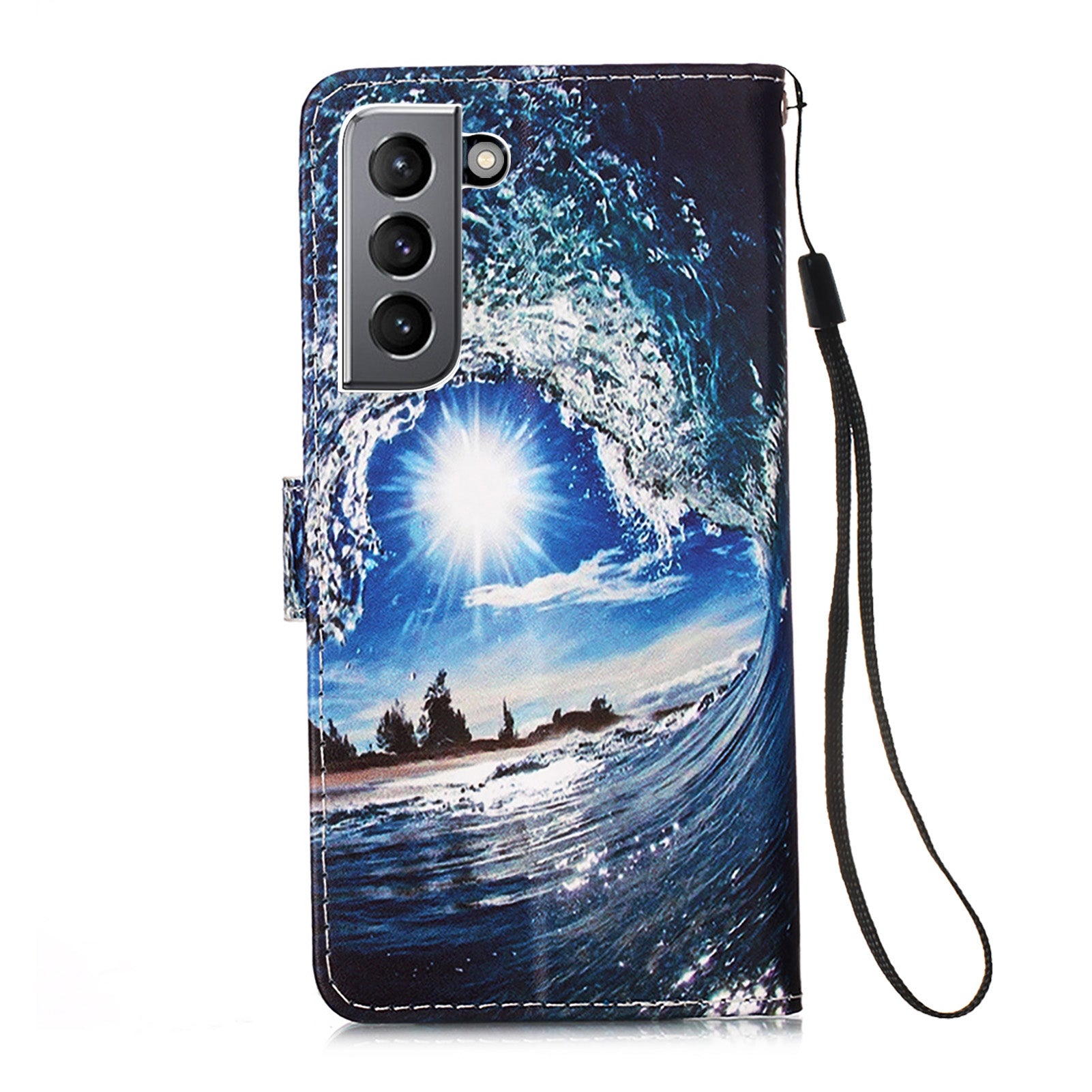 Samsung S21 Case Designer PU (SeaWave)