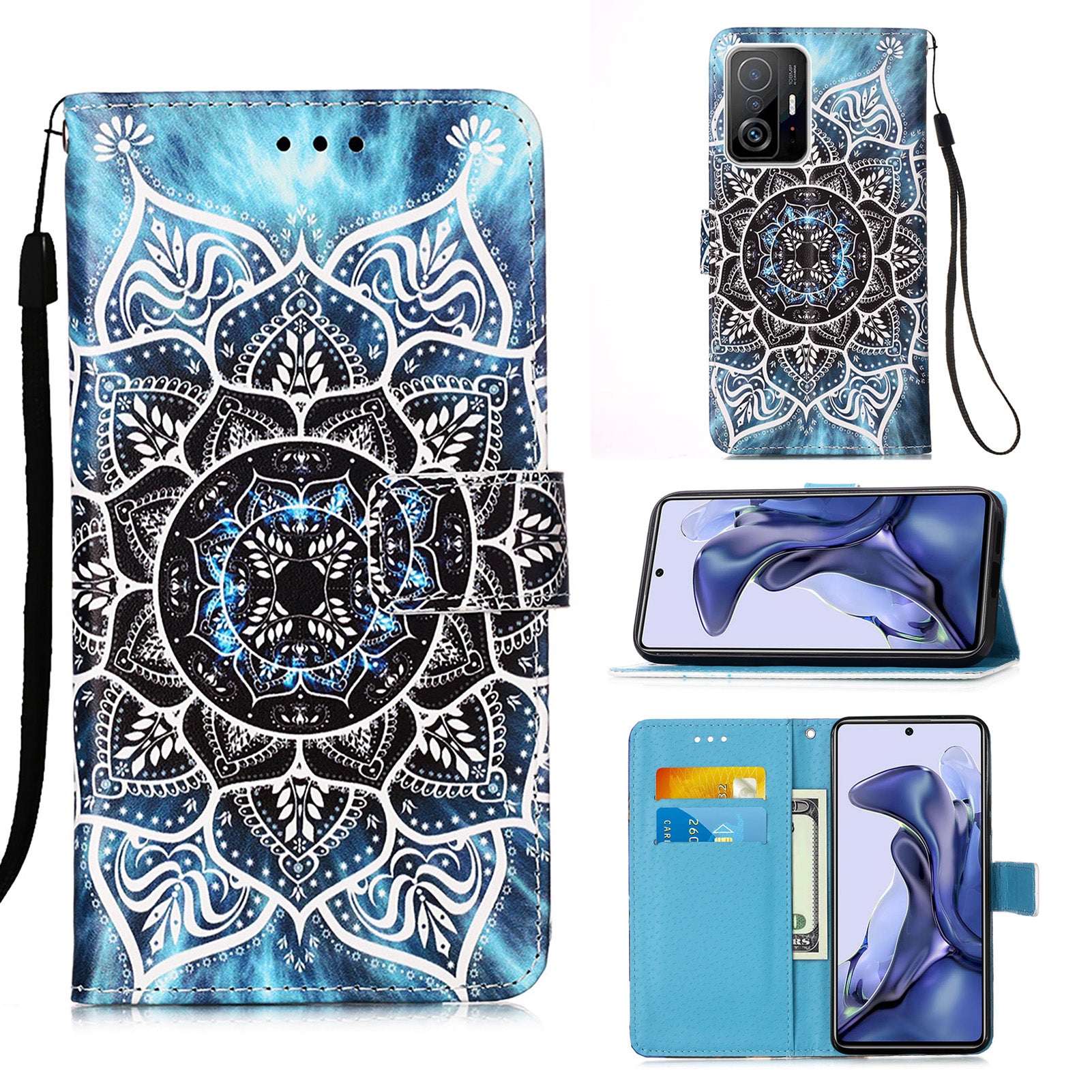 Xiaomi 11T Case Designer PU (Mandala)