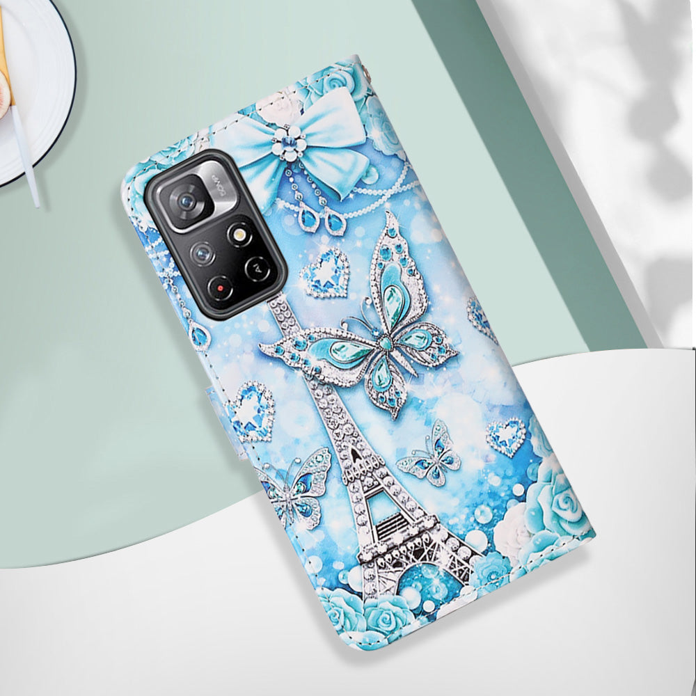 Xiaomi Poco M4 Pro 5G Case Designer PU (EiffelTower)