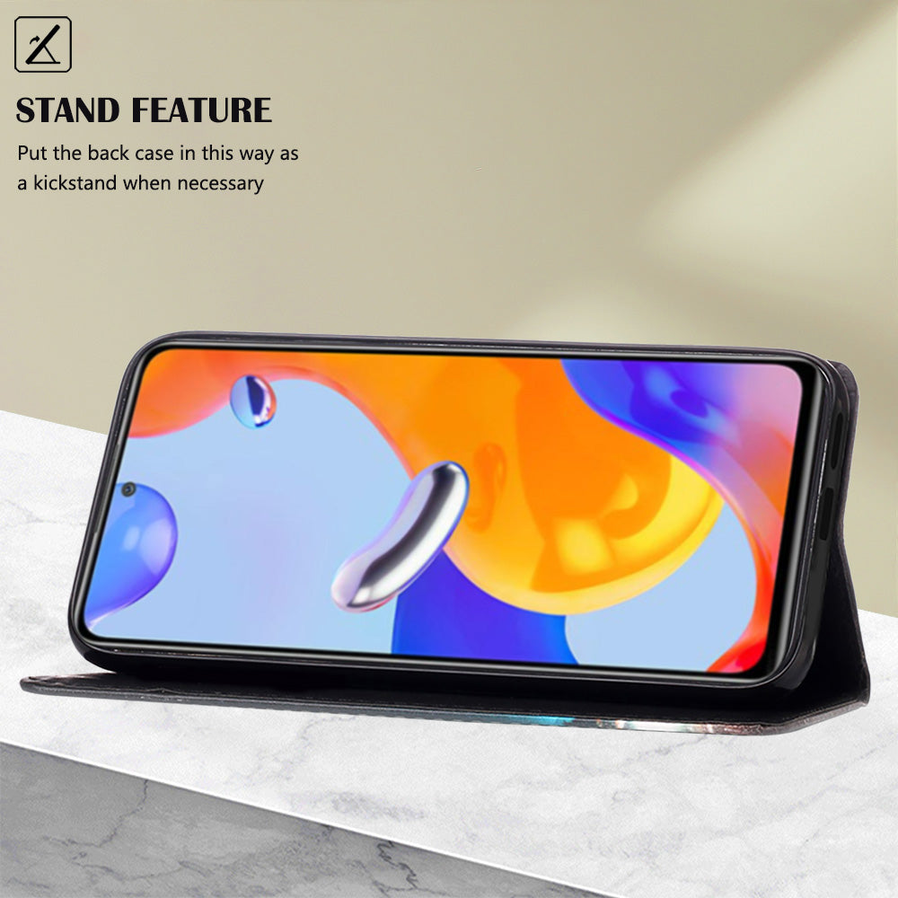 Xiaomi Redmi Note 11 Pro Case Designer PU (Cat&Tiger)