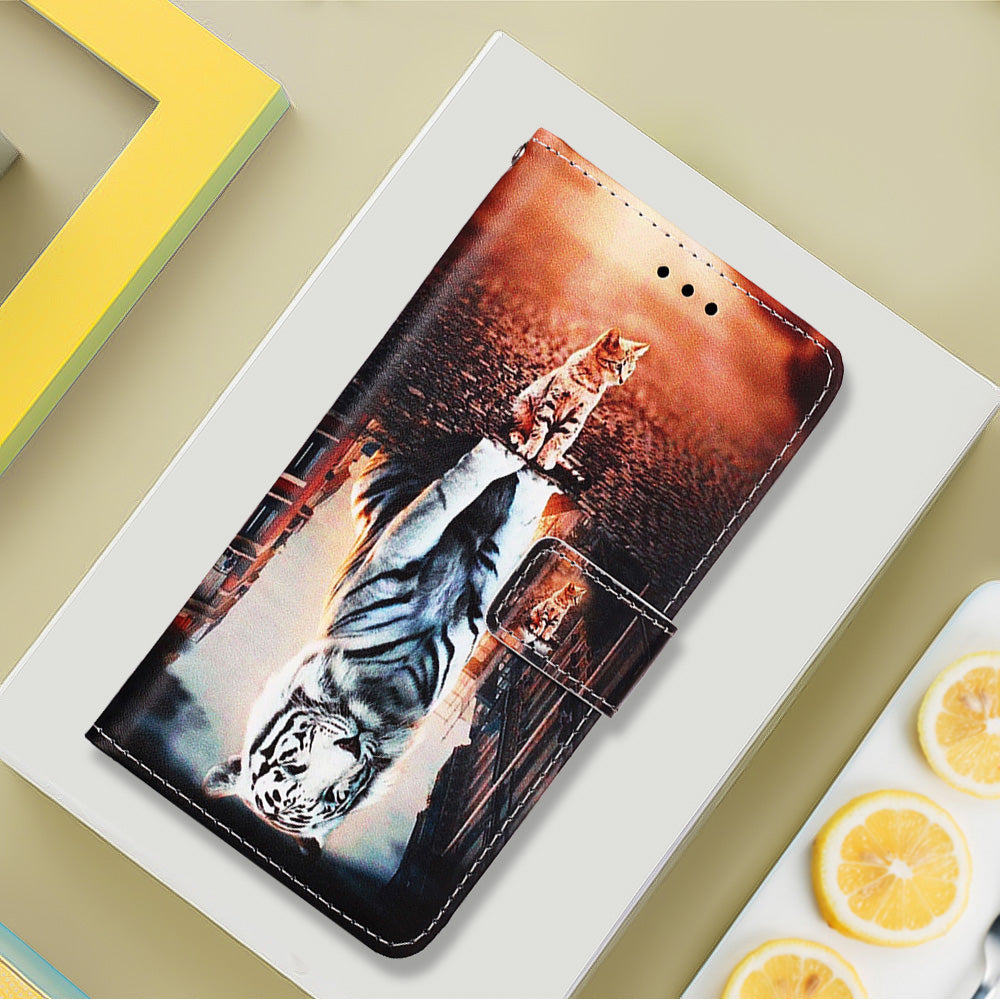 Xiaomi Redmi Note 11 Pro Case Designer PU (Cat&Tiger)