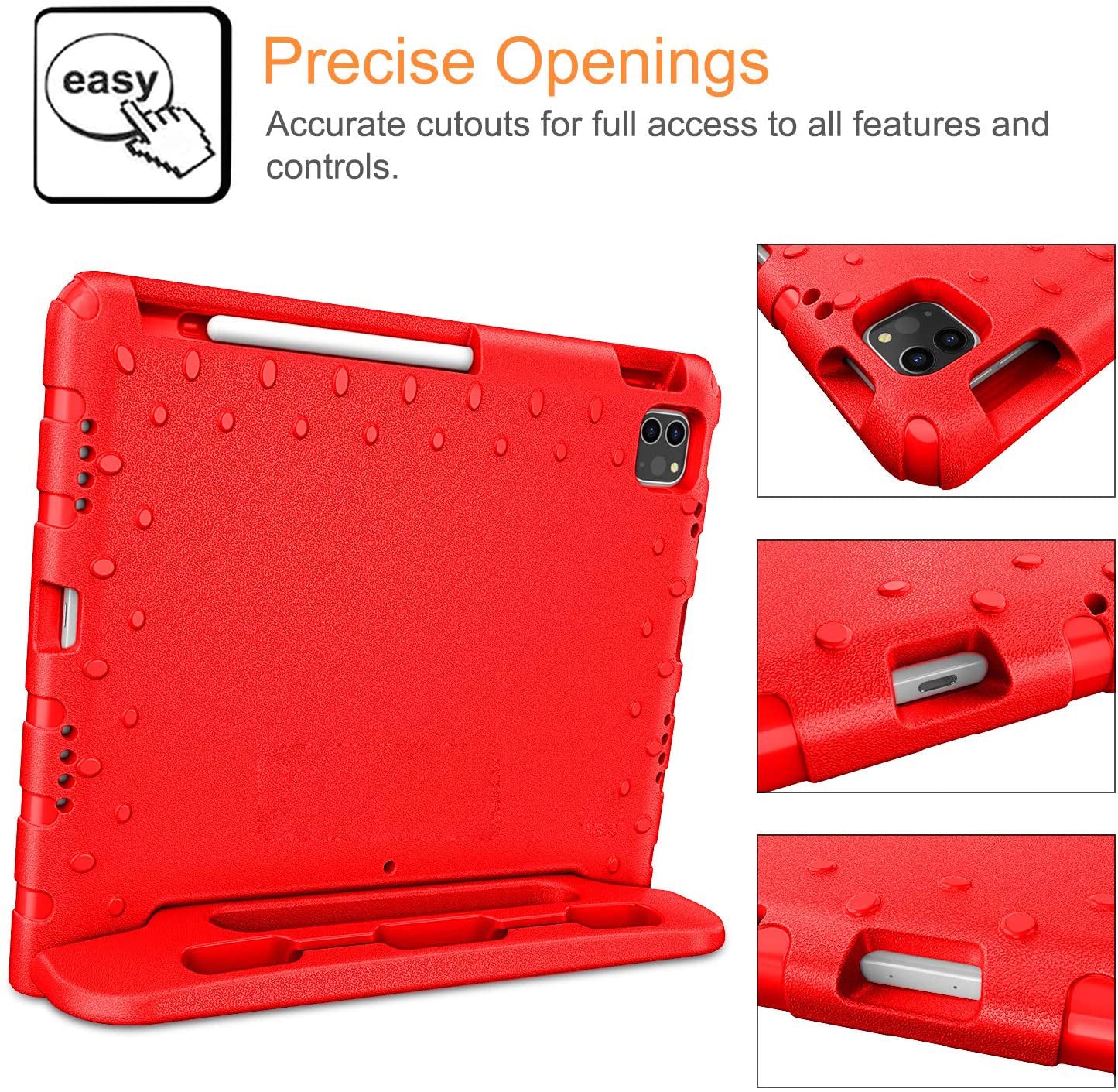 iPad Pro 11 2020 (2nd Gen) Case EVA Shockproof (Red)